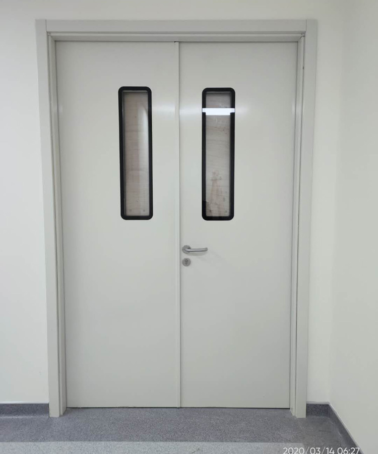 山東醫(yī)院鋼制門(雙扇)